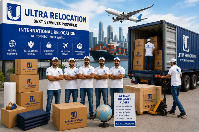 International relocation from Jaipur — shipping container